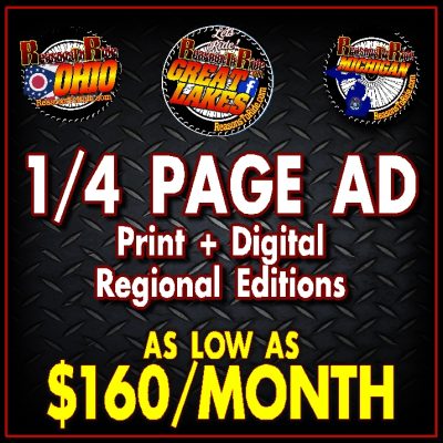 1/4 Page Print & Digital Magazine Ad