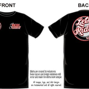Let's Ride!  Iron Cowboy Productions T-Shirt