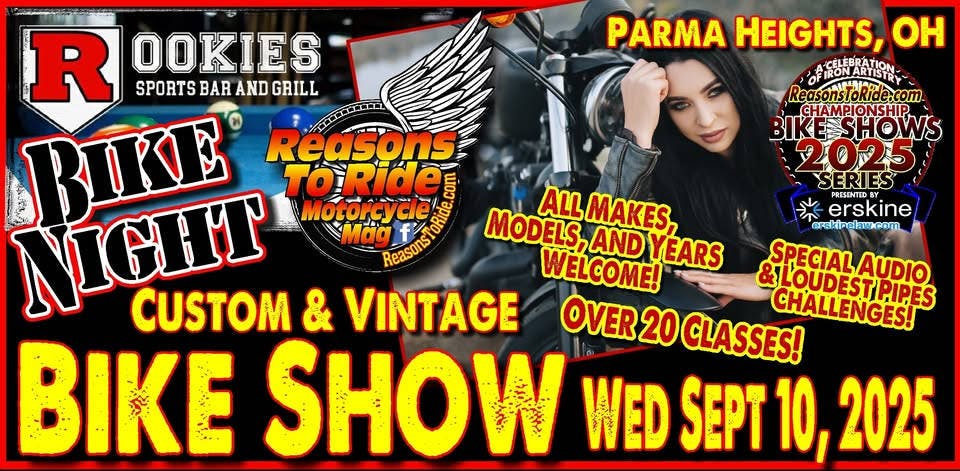 Rookies Bike Night Bike Show