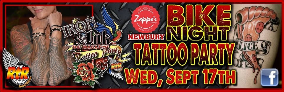 Zeppe’s – IRON & INK TATTOO PARTY