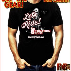 let ride tshirt no dest sample
