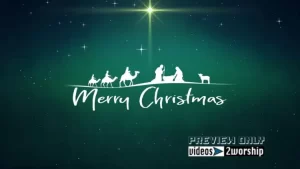 Merry Christmas Wise Men Graphics Title