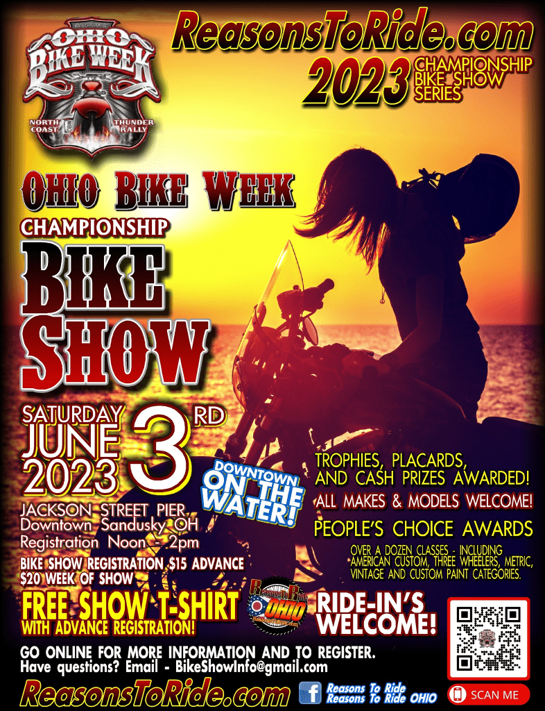 Ohio Bike Week 2023 Bike Show Reasons To Ride
