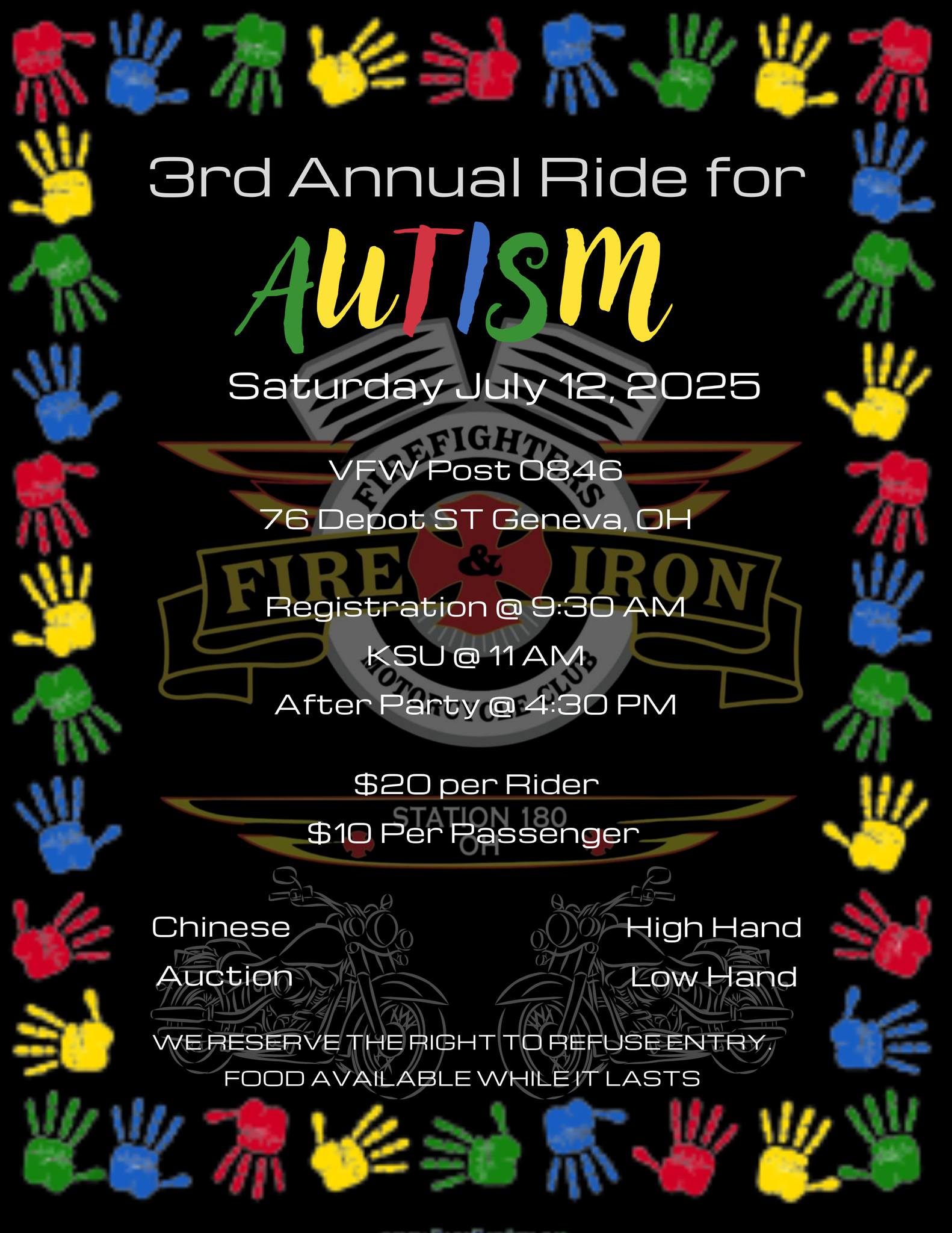 3rd Annual Ride for Autism | VFW Post 0846 1 3rd Annual Ride for Autism | VFW Post 0846