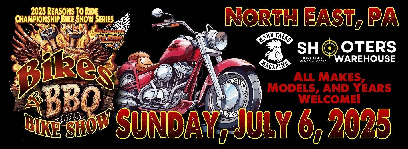 Bikes & BBQ Bike Show North East PA 1 Bikes & BBQ Bike Show North East PA