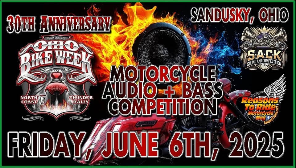 OHIO BIKE WEEK MOTORCYCLE AUDIO + BASS COMPETITION 1 OHIO BIKE WEEK MOTORCYCLE AUDIO + BASS COMPETITION