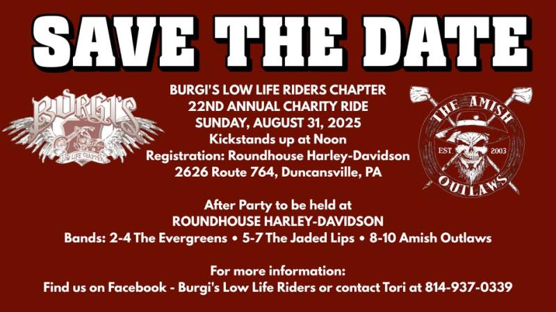 Burgi’s Low Life Riders Annual Motorcycle Ride | Roundhouse Harley-Davidson