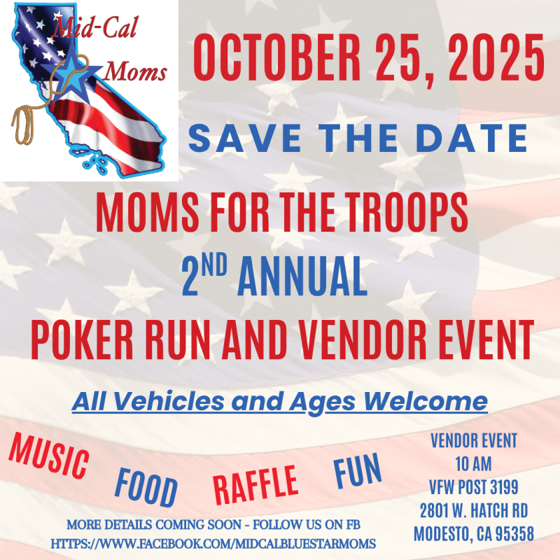 Moms for the Troops Poker Run and Vendor Event | Veterans of Foreign Wars Post 3199 1 Moms for the Troops Poker Run and Vendor Event | Veterans of Foreign Wars Post 3199