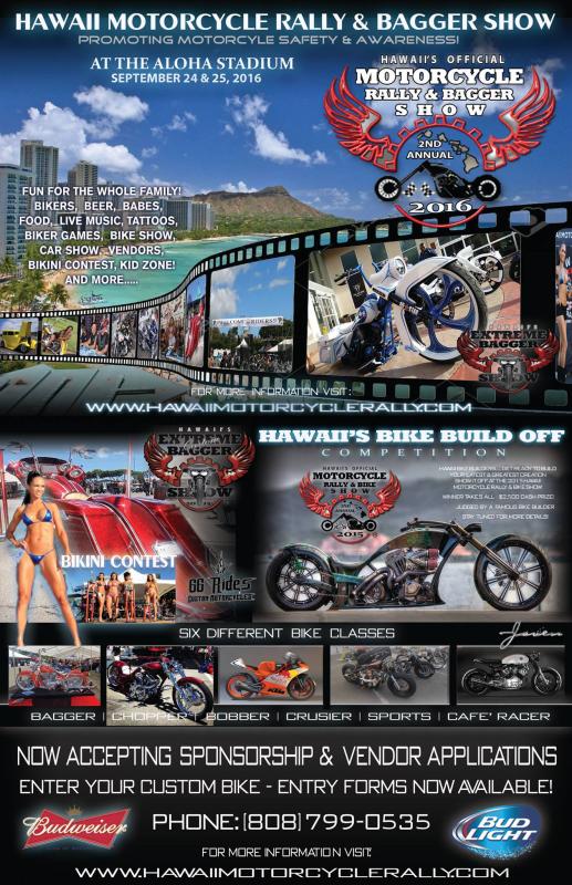 Hawaii Motorcycle Rally & Bagger Show | The Aloha Stadium