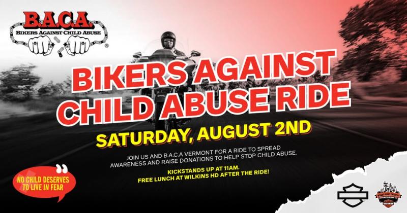 Bikers Against Child Abuse Ride | Wilkins Harley-Davidson 1 Bikers Against Child Abuse Ride | Wilkins Harley-Davidson