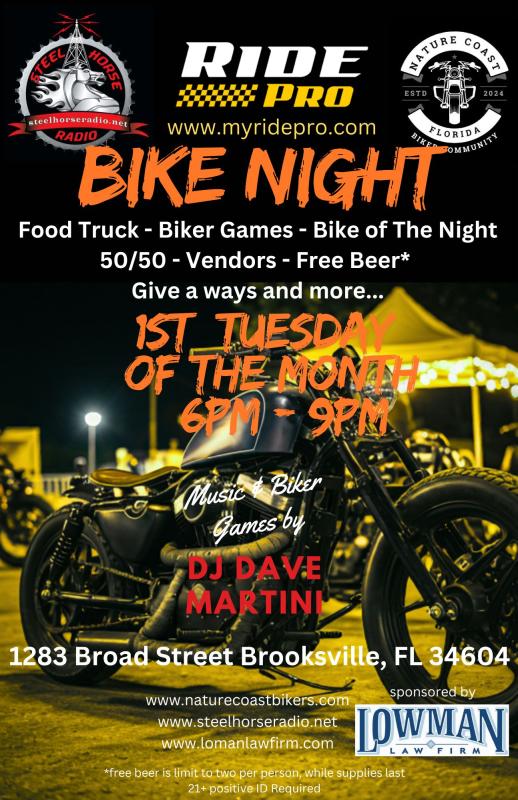 Tuesday Night Bike Night @ Ride Pro | Ride Pro 1 Tuesday Night Bike Night @ Ride Pro | Ride Pro