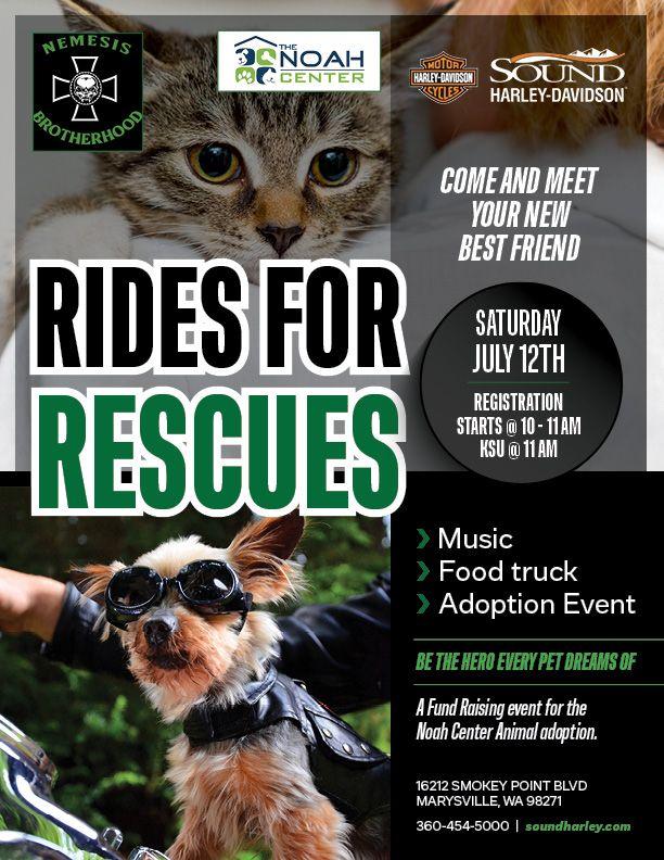 Rides For Rescues | Sound Harley-Davidson 1 Rides For Rescues | Sound Harley-Davidson