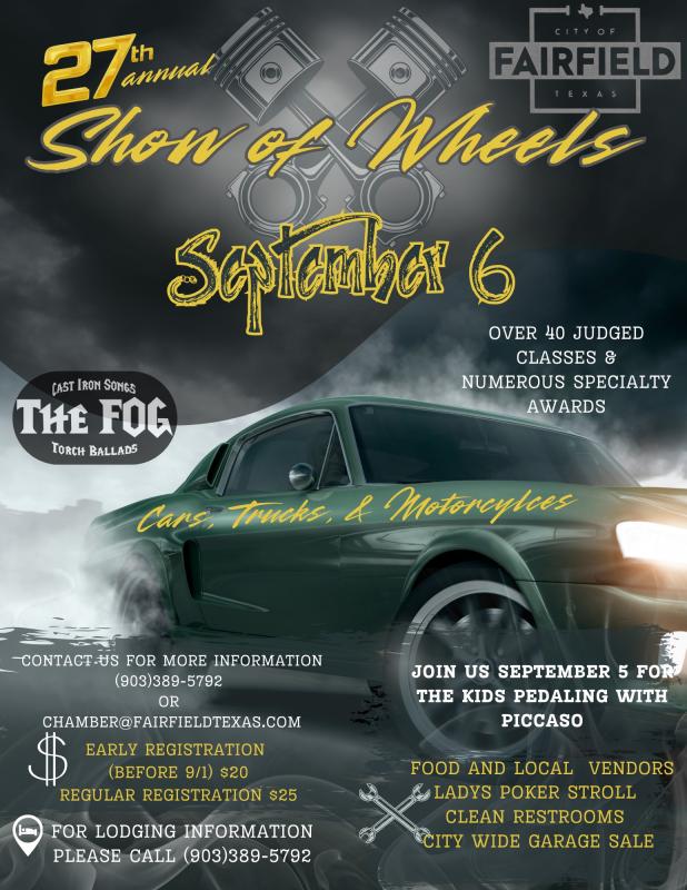 27th Annual Show of Wheels | 118 E Commerce St 1 27th Annual Show of Wheels | 118 E Commerce St