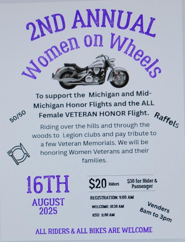 2nd Annual Women on Wheels | Legion Clubs 1 2nd Annual Women on Wheels | Legion Clubs