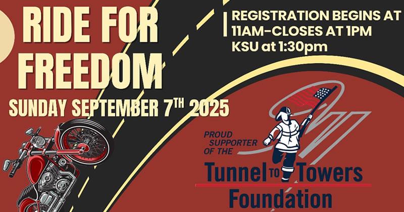 2025 Ride For Freedom | Bud’s Tavern