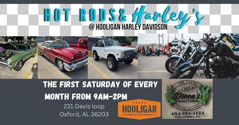 July Hot Rods & Harleys | Hooligan Harley-Davidson 1 July Hot Rods & Harleys | Hooligan Harley-Davidson