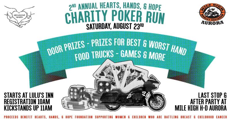 2nd Annual Hearts, Hands & Hope Charity Poker Run | Mile High Harley-Davidson 1 2nd Annual Hearts, Hands & Hope Charity Poker Run | Mile High Harley-Davidson