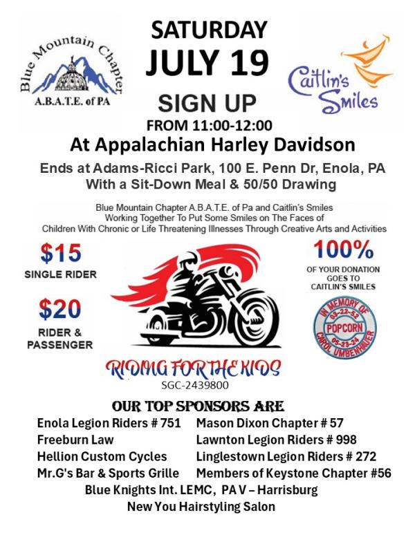Riding For Kids | Appalachian Harley-Davidson 1 Riding For Kids | Appalachian Harley-Davidson