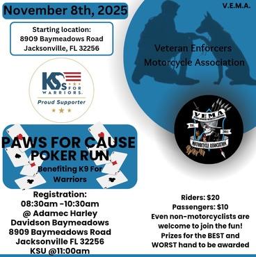 Paws for a Cause Poker Run | Adamec Harley-Davidson 1 Paws for a Cause Poker Run | Adamec Harley-Davidson