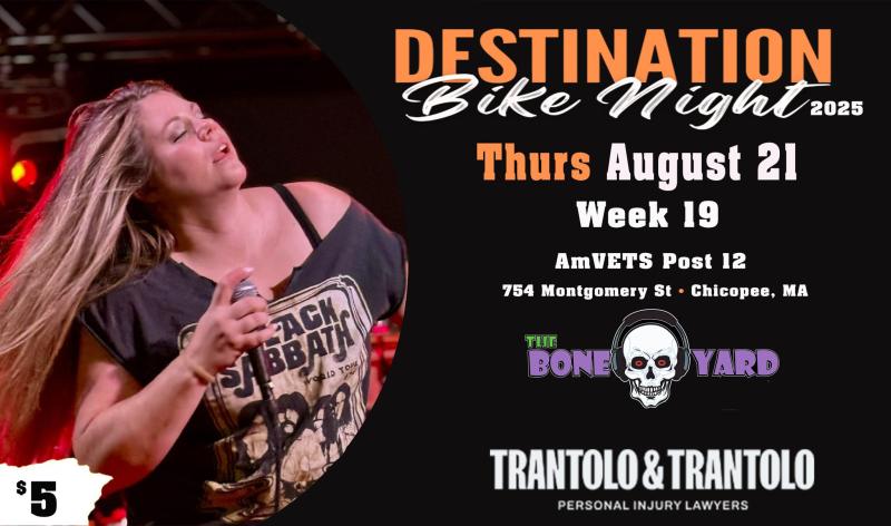 Destination Bike Night - The Boneyard | Amvets Post 12 1 Destination Bike Night – The Boneyard | Amvets Post 12