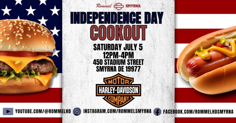 Independence Day Cookout @ Rommel HD Smyrna | Rommel Harley-Davidson in Smyrna 1 Independence Day Cookout @ Rommel HD Smyrna | Rommel Harley-Davidson in Smyrna