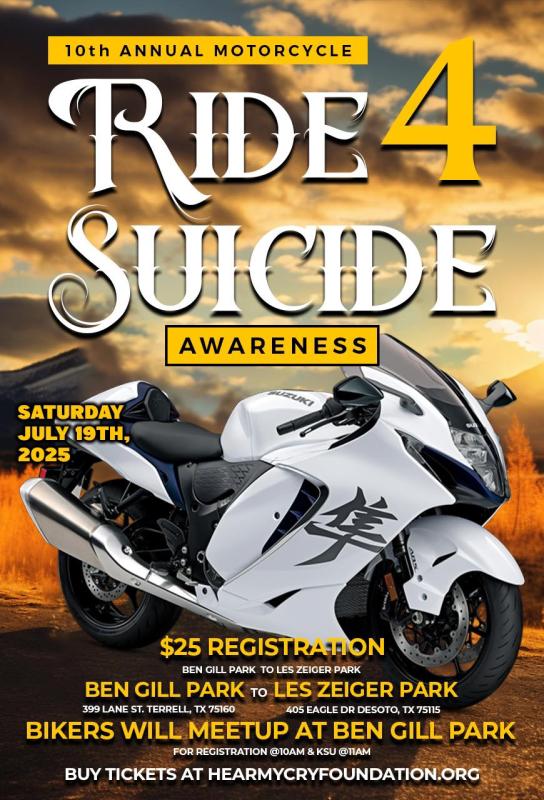 Motorcycle Ride for Suicide Awareness | Ben Gill Park 1 Motorcycle Ride for Suicide Awareness | Ben Gill Park