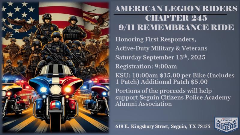 9/11 Remembrance Ride | American Legion Post 245 1 9/11 Remembrance Ride | American Legion Post 245