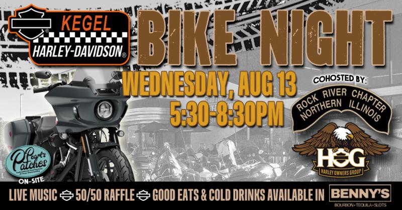 August Bike Night with Rock River HOG | 7125 Harrison Ave
