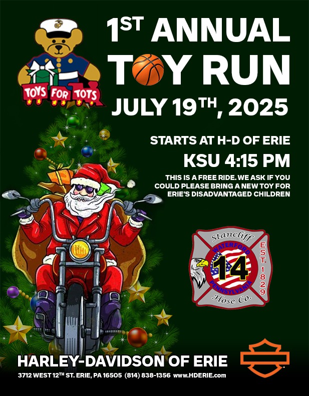 1st Annual Toy Run | Harley-Davidson of Erie 1 1st Annual Toy Run | Harley-Davidson of Erie