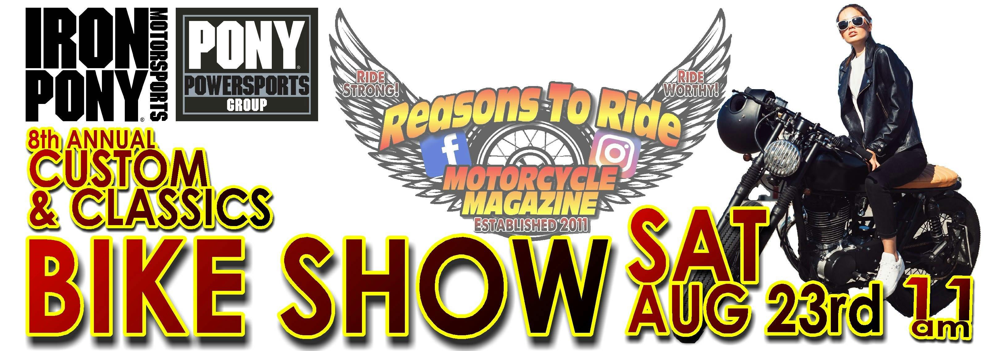 IRON PONY 8th Annual Bike Show 1 IRON PONY 8th Annual Bike Show