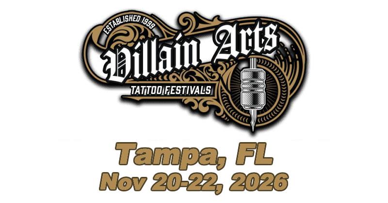 Villain Arts Tattoo Festival - Tampa 1 Villain Arts Tattoo Festival – Tampa