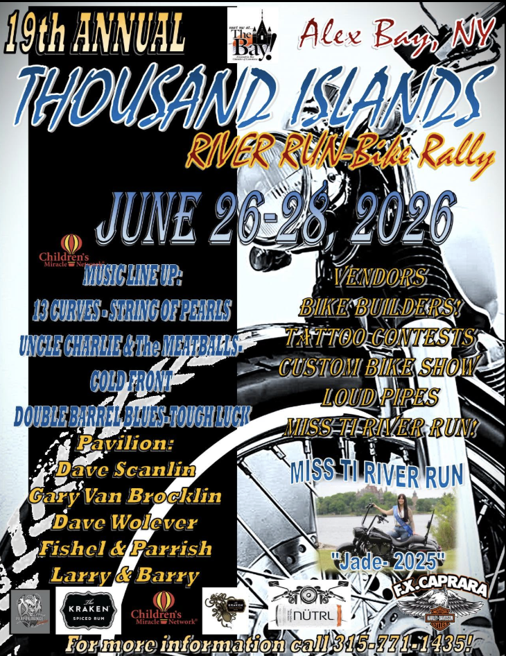 19th Annual Thousand Islands River Bike Rally 1 19th Annual Thousand Islands River Bike Rally