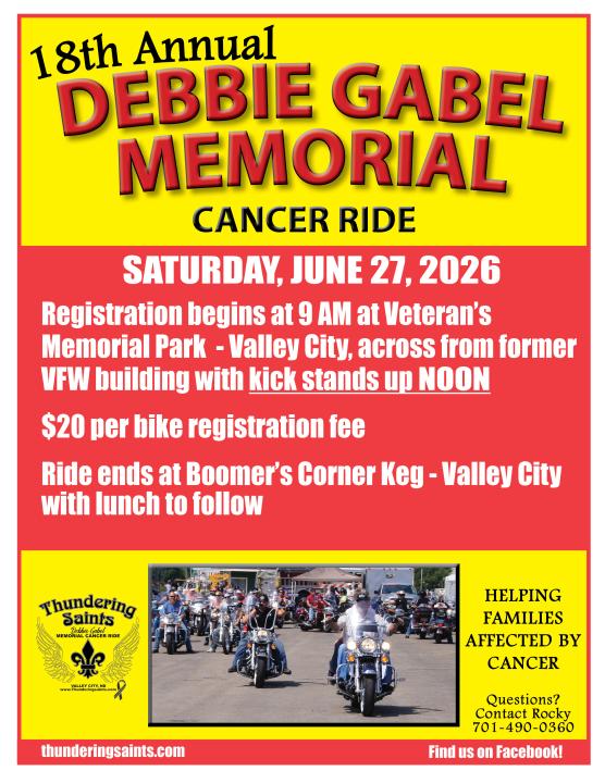 27 18th Annual Debbie Gabel Memorial Cancer Ride 1 27 18th Annual Debbie Gabel Memorial Cancer Ride