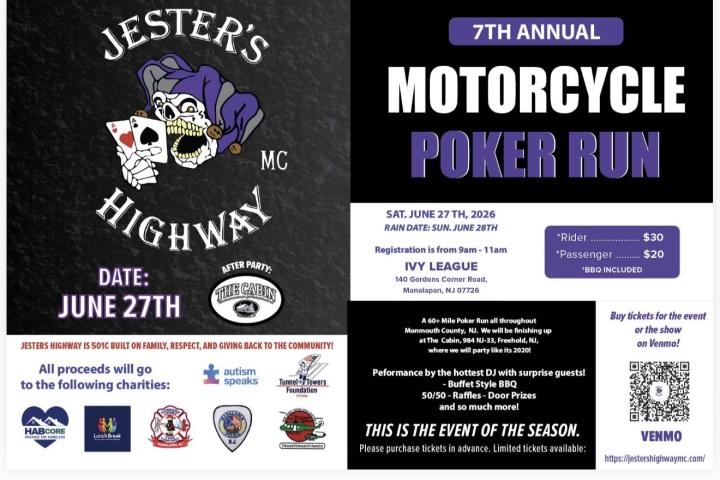 Jesters Highway MC 7th annual Charity poker run 3 Jesters Highway MC 7th annual Charity poker run