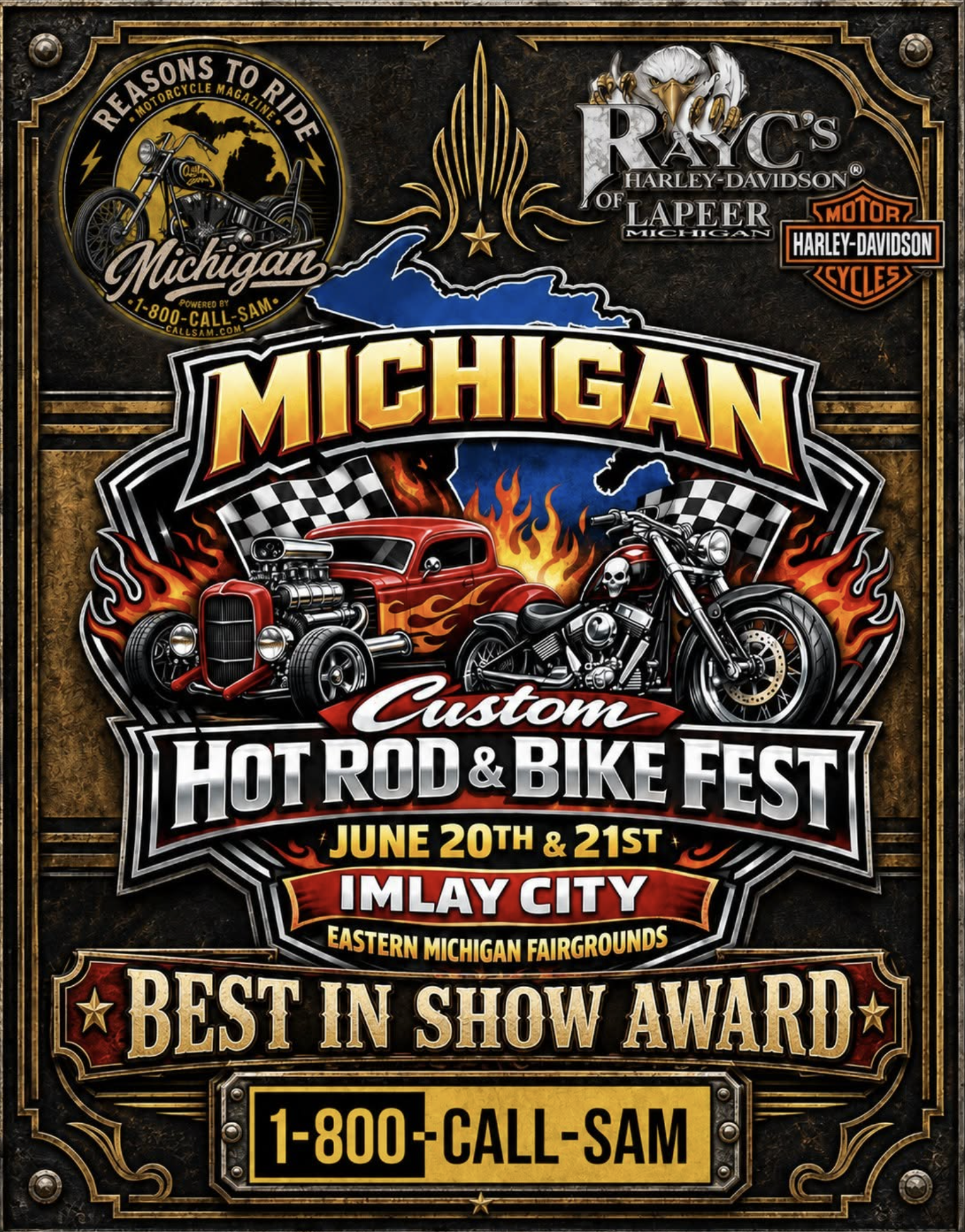 Michigan Custom Hot Rod & Bike Fest 1 Michigan Custom Hot Rod & Bike Fest