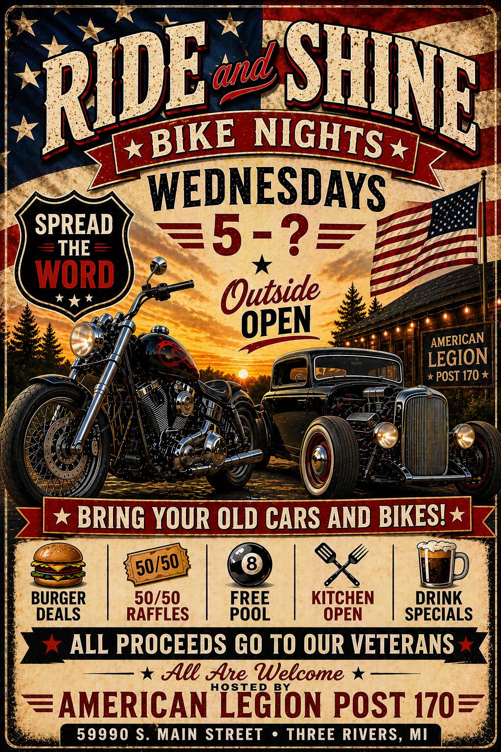 Ride and Shine Bike Wednesday Nights 1 Ride and Shine Bike Wednesday Nights