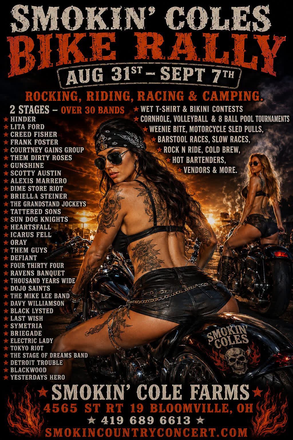 Smokin Coles Bike Rally 1 Smokin Coles Bike Rally