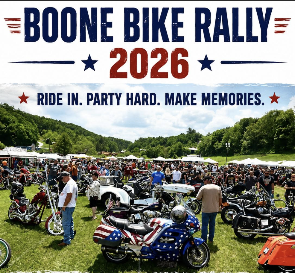 Boone Bike Rally - 2026 1 Boone Bike Rally – 2026