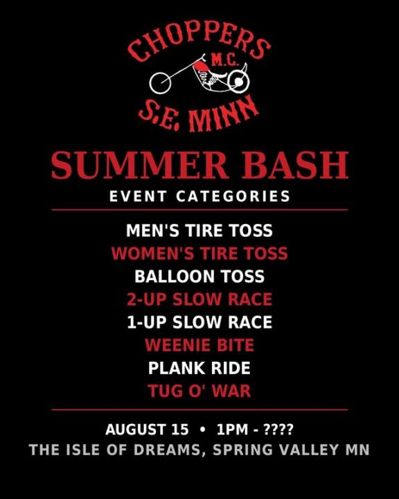 Chopper MC Summer Bash 1 Chopper MC Summer Bash