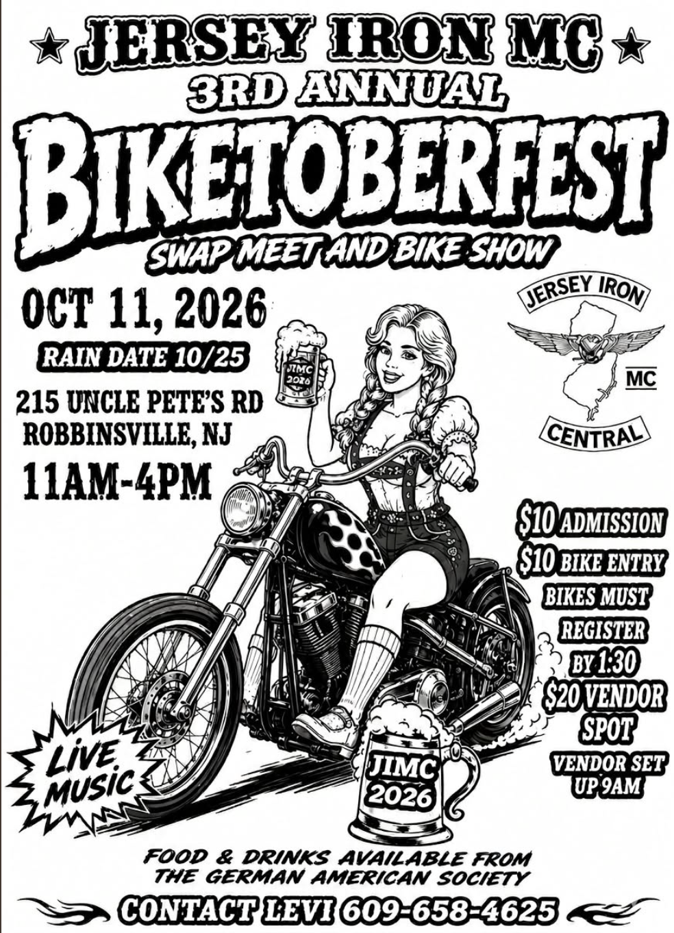 Jersey Iron MC 3rd Annual Biketoberfest 1 Jersey Iron MC 3rd Annual Biketoberfest