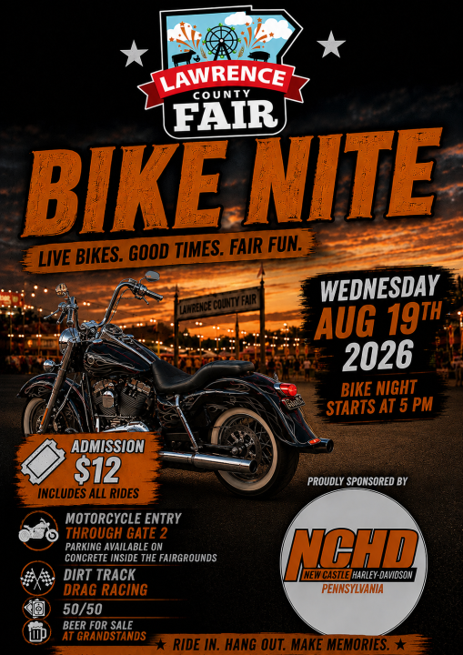 Lawrence County Fair (New Castle) Bike Night 3 Lawrence County Fair (New Castle) Bike Night
