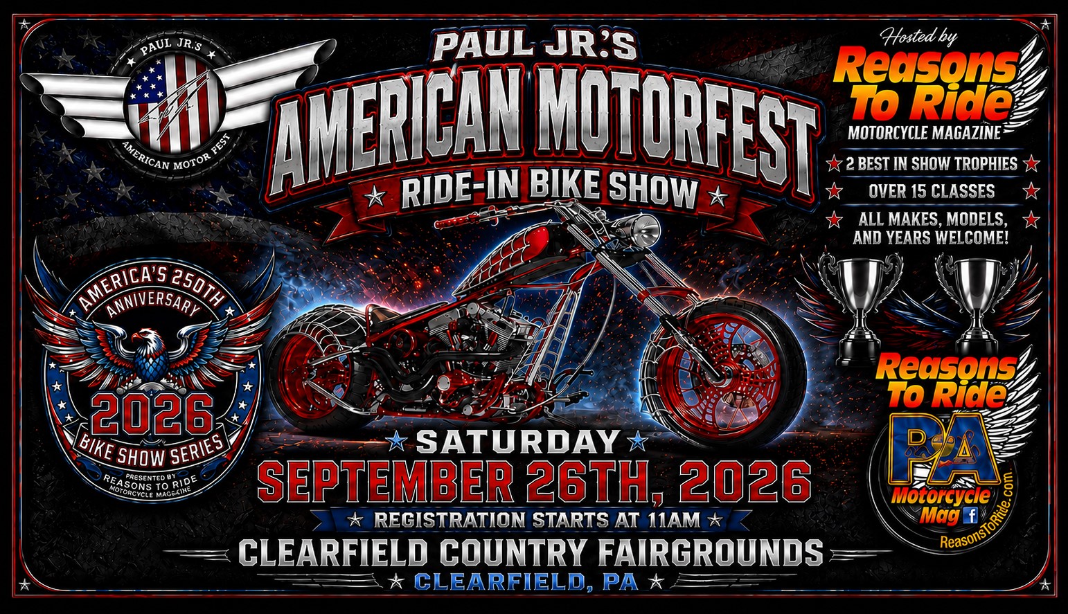 Paul Jr's American Motor Fest Vendor Application 1 Paul Jr's American Motor Fest Vendor Application