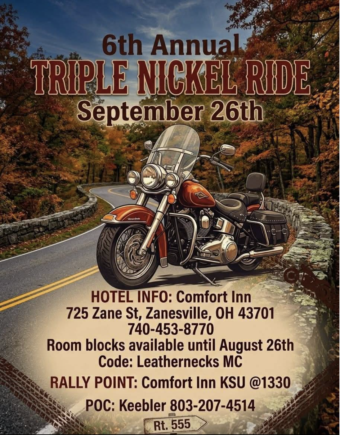 6th Annual Triple Nickel Ride 1 6th Annual Triple Nickel Ride
