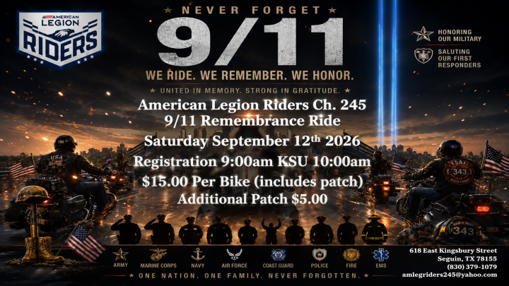 ALR 245 9/11 Remembrance Ride 3 ALR 245 9/11 Remembrance Ride