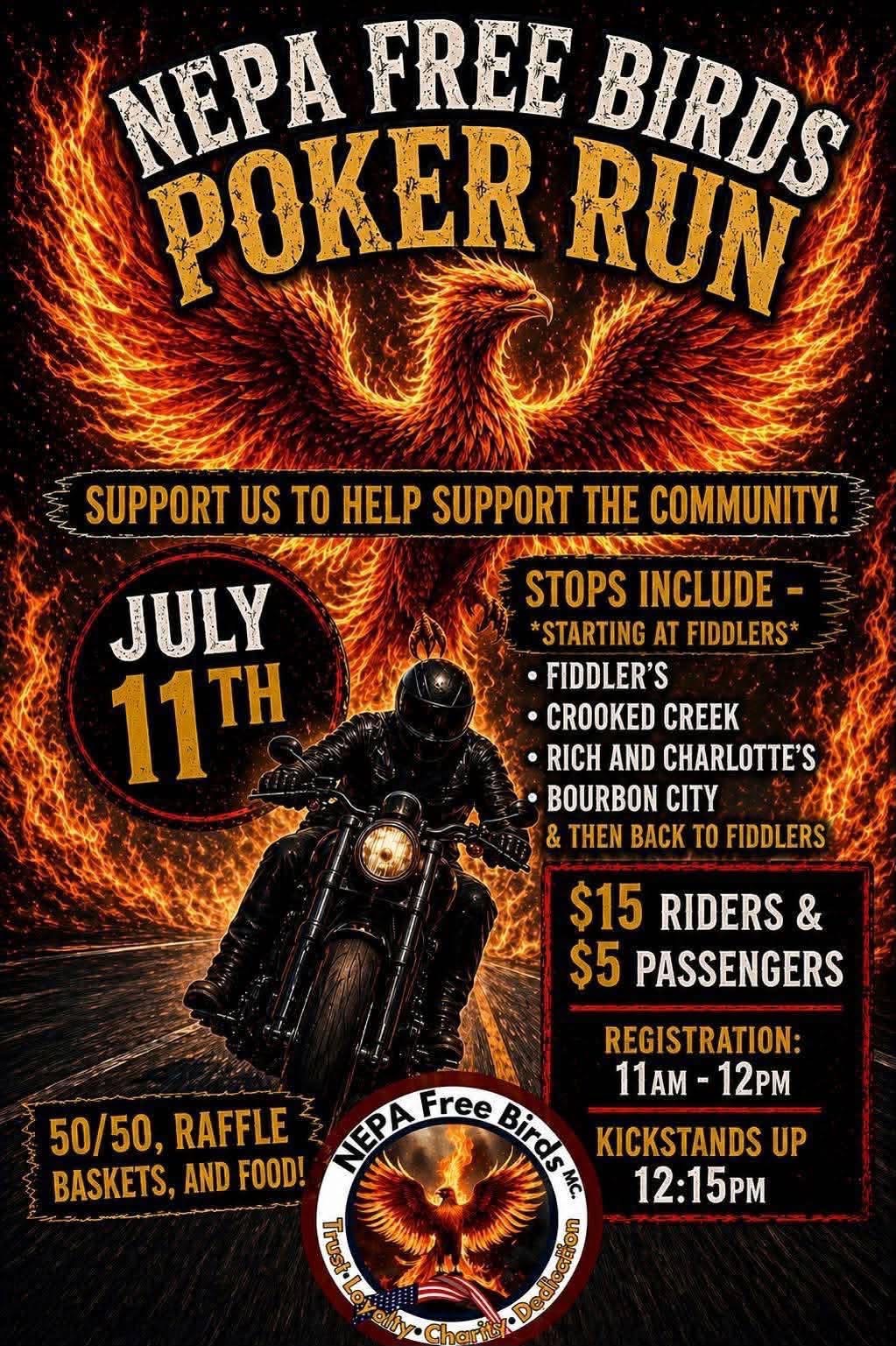 Nepa Free Birds Poker Run 1 Nepa Free Birds Poker Run