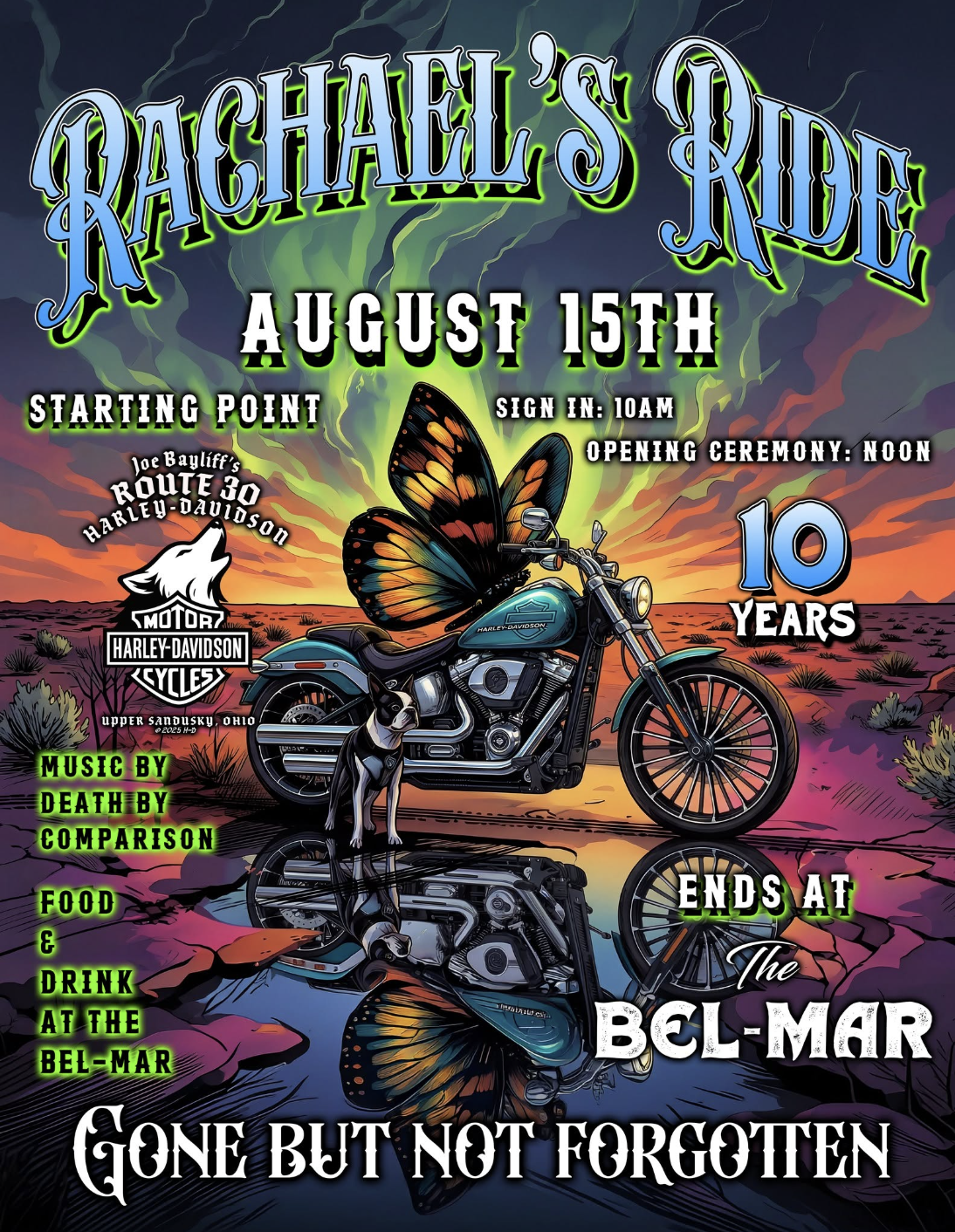 Rachael's Ride Gone But Not Forgotten 2026 1 Rachael’s Ride Gone But Not Forgotten 2026