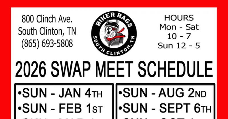 Biker Rags Motorcycle Swap Meet - September 1 Biker Rags Motorcycle Swap Meet – September